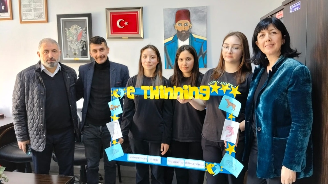 ETWINNING PROJEMİZİN TANITIMINI KAPSAMINDA ÇORLU TİCARET BORSASI LİSESİNE ZİYARET GERÇEKLEŞTİRDİK